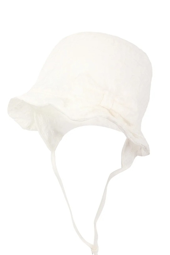 Detský bavlnený klobúk Jamiks LADY LADY.Nakr.glow.JLH072.G béžová SS25