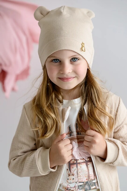 Jamiks caciula copii MARBELLA uni maro MARBELLA.Na.gl.JWH122.G