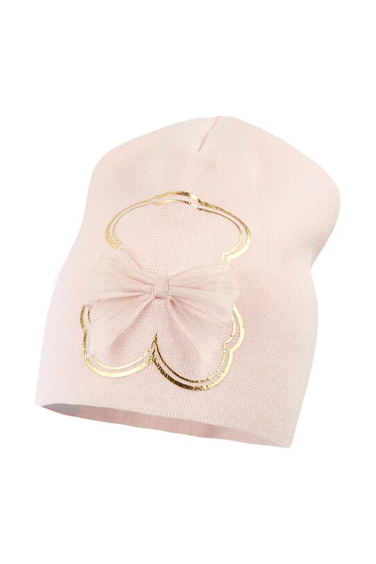 Jamiks caciula de bumbac pentru copii MARTINA print roz MARTINA.Nak.gl.JWH060.G