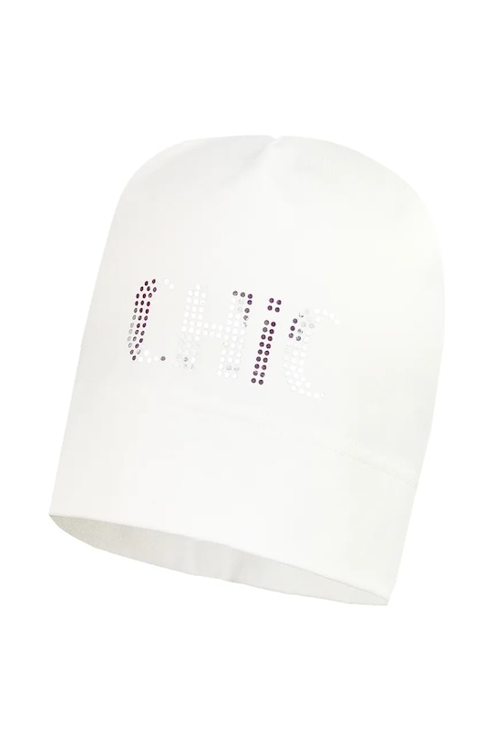 Дитяча шапка Jamiks MIER аплікація бежевий MIER.Nakr.glow.JWH057.G