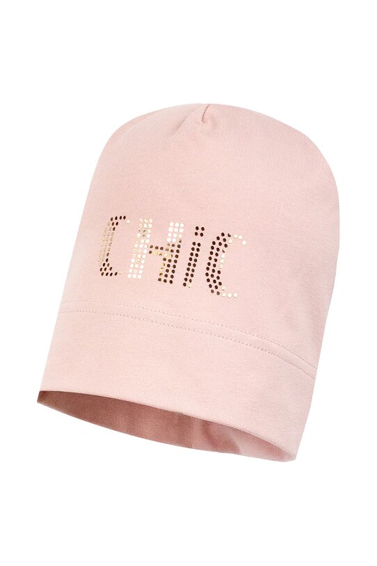 Jamiks czapka dziecięca MIER MIER.Nakr.glow.JWH057.G różowy SS25