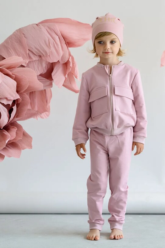 Dziewczynka Jamiks czapka dziecięca MIER MIER.Nakr.glow.JWH057.G różowy