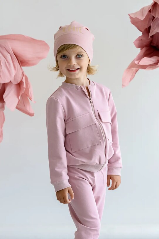 Jamiks czapka dziecięca MIER różowy MIER.Nakr.glow.JWH057.G