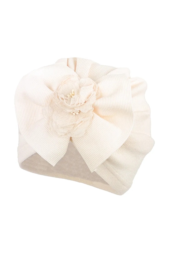 Jamiks czapka dziecięca ONDINE aplikacja beżowy ONDINE.Nak.glo.JWH075.G