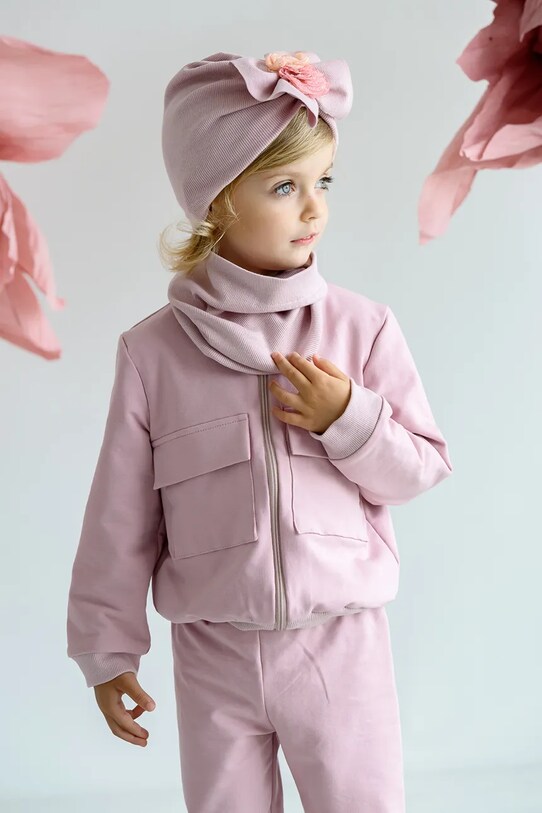 Детская шапка Jamiks ONDINE фиолетовой ONDINE.Nak.glo.JWH075.G