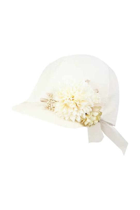 Παιδικό βαμβακερό καπέλο μπέιζμπολ Jamiks PASSION απλικέ μπεζ PASSION.or.Nak.JLH088.G