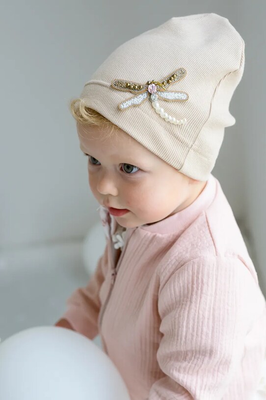 Jamiks berretta per bambini PATTI PATTI.Nakr.glo.JWH123.G beige