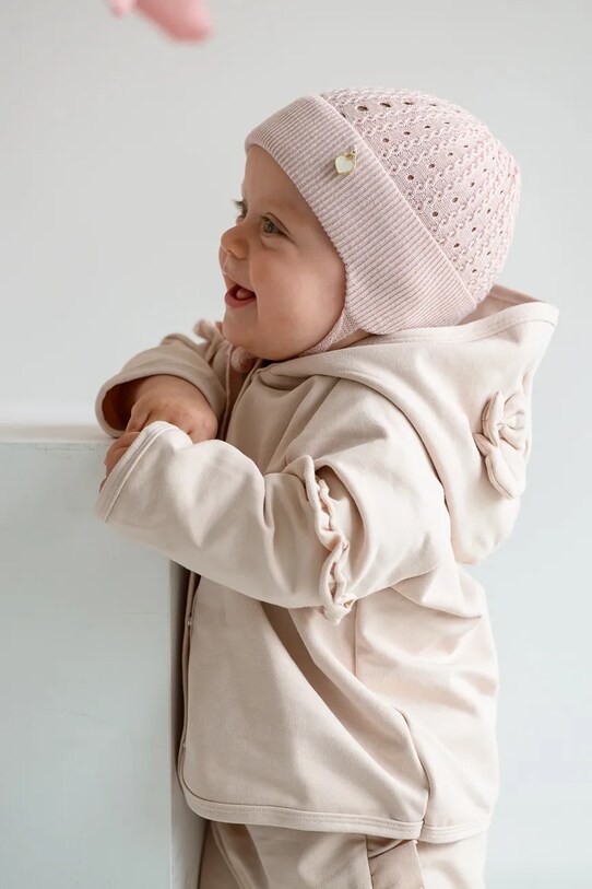 Детска шапка Jamiks SEANNA тънък розов SEANNA.ba.Na.g.JWH065.G