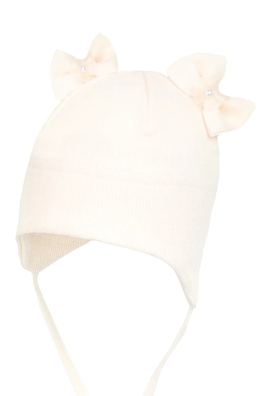 Detská čiapka Jamiks SIESTA SIESTA.Nakr.glo.JWH019 béžová SS25