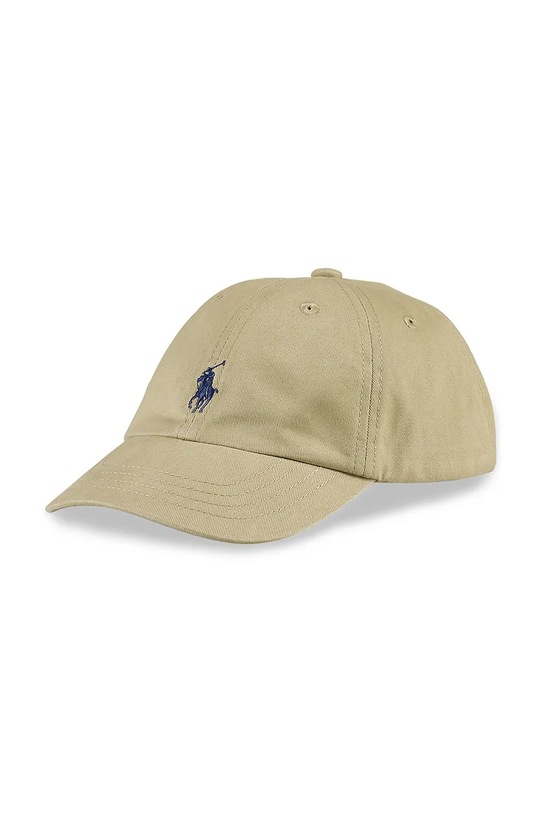 Polo Ralph Lauren gyerek pamut baseball sapka sima zöld 320552489002