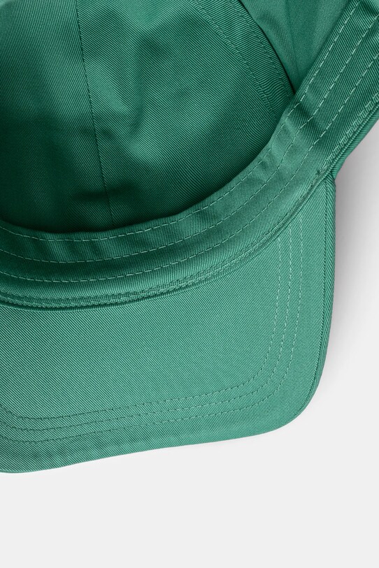 Calvin Klein Jeans czapka z daszkiem bawełniana dziecięca zielony IU0IU00150.PPYA