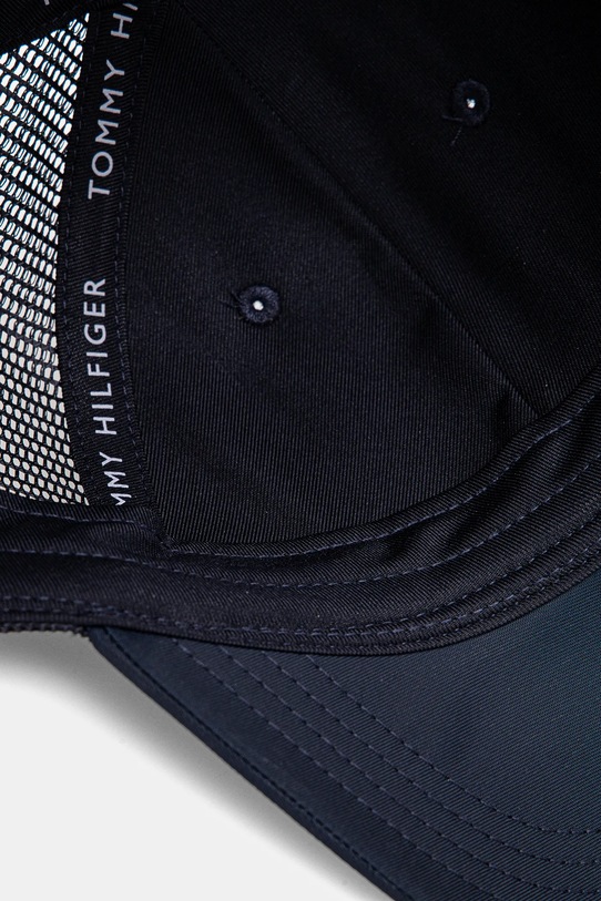 Παιδικό καπέλο μπέιζμπολ Tommy Hilfiger σκούρο μπλε AU0AU01953.PPYA