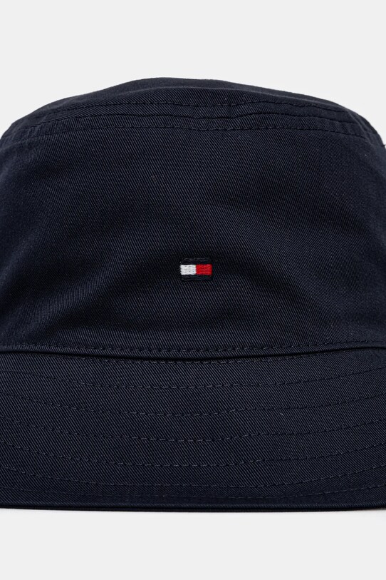 Дитяча бавовняна панама Tommy Hilfiger AU0AU01957.PPYA темно-синій SS25