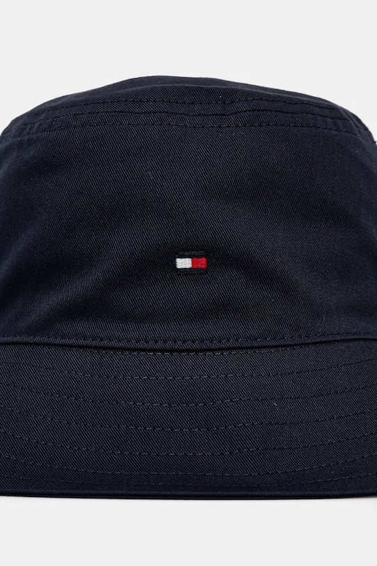 Dječji pamučni šešir Tommy Hilfiger AU0AU01957.PPYA mornarsko plava SS25