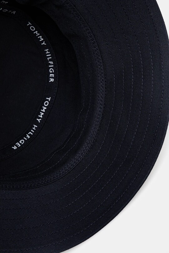 Dječji pamučni šešir Tommy Hilfiger mornarsko plava AU0AU01957.PPYA