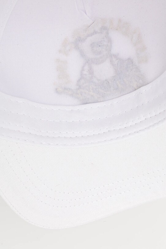 Pamučna kapa sa šiltom za bebe Guess bijela H5RZ09.WO08O.PPYA