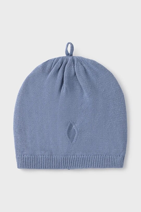 Бавовняна шапка для немовля Mayoral Newborn бавовна блакитний 9878.1F.Newborn.PPYH