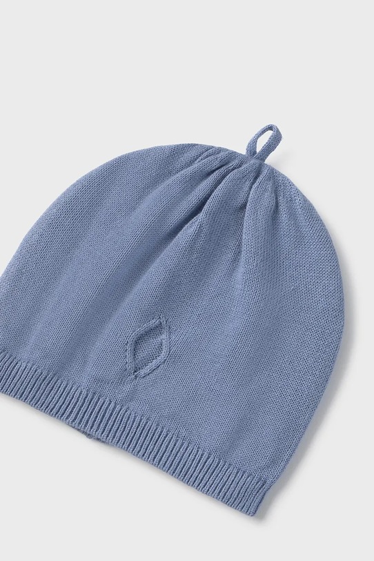 Бавовняна шапка для немовля Mayoral Newborn 9878.1F.Newborn.PPYH блакитний SS25
