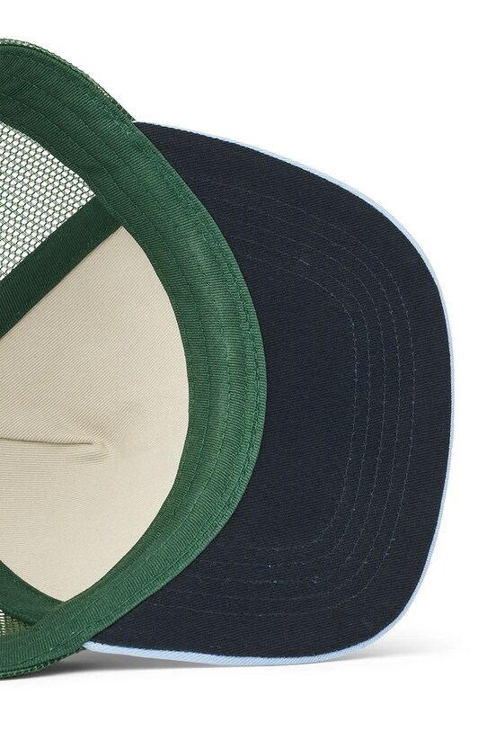 Detská snapback šiltovka Liewood Della Cap zelená LW19651