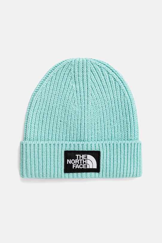 The North Face caciula copii KIDS TNF BOX LOGO CUFFED BEANIE uni turcoaz NF0A7WGC6EI1