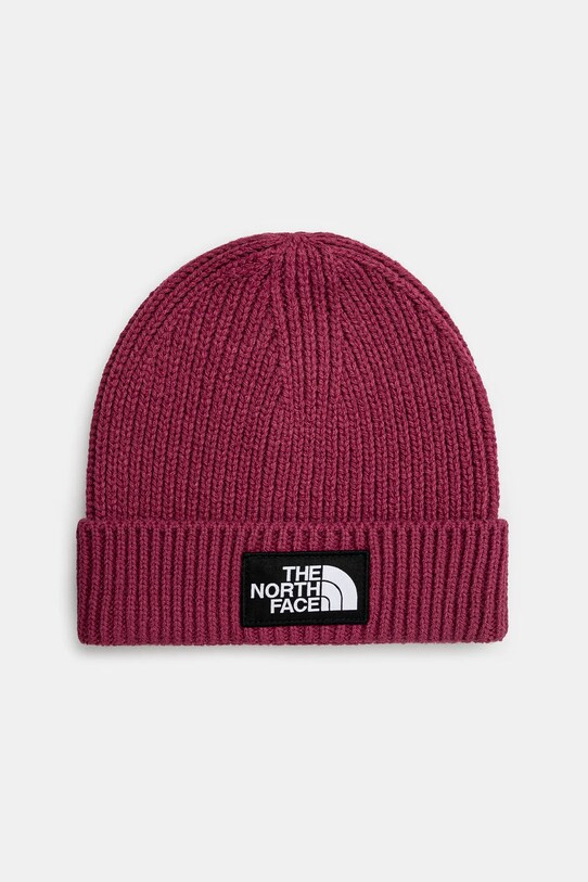 The North Face berretto KIDS TNF BOX LOGO CUFFED BEANIE medio spessore rosa NF0A7WGC6EO1