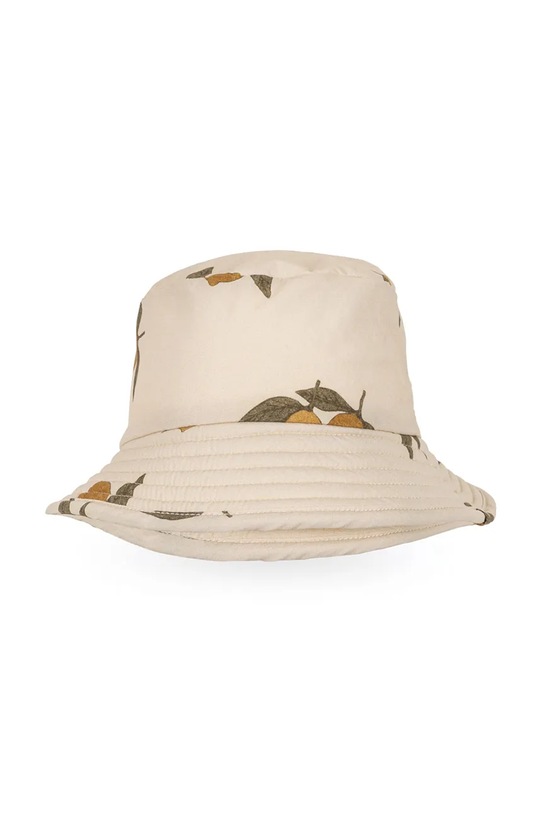 Detský klobúk Konges Sløjd ASNOU BUCKET HAT KS102469 béžová SS25