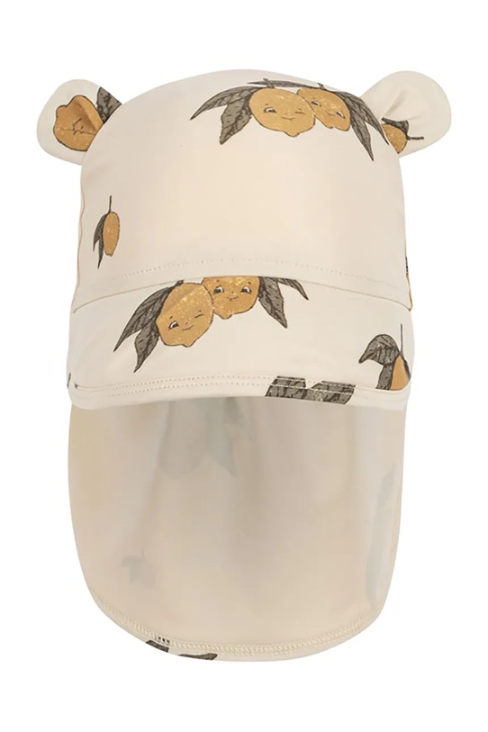 Детская шапка Konges Sløjd ASTER BEAR SUN HAT GRS KS102477 бежевый SS25