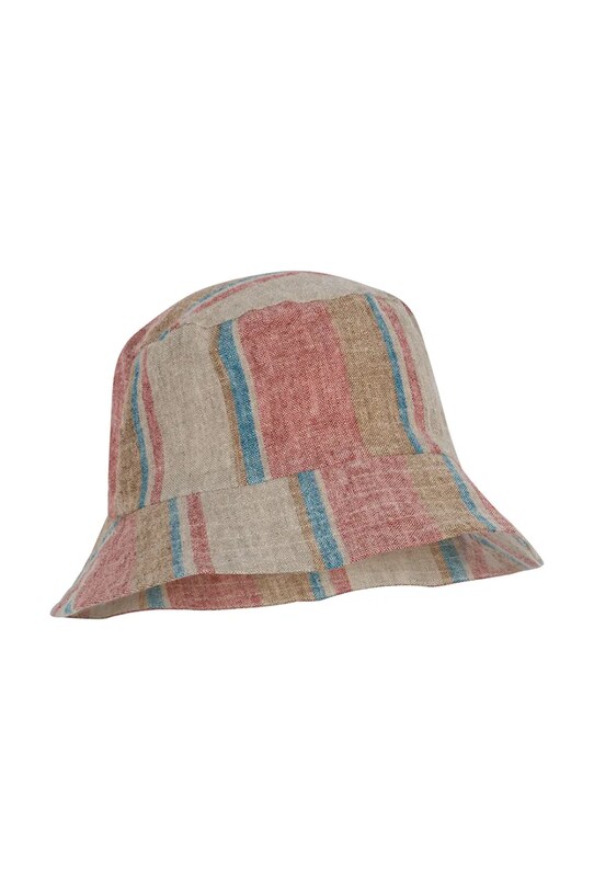 Дитячий лляний капелюх Konges Sløjd VENICE BUCKET HAT KS102450 барвистий SS25