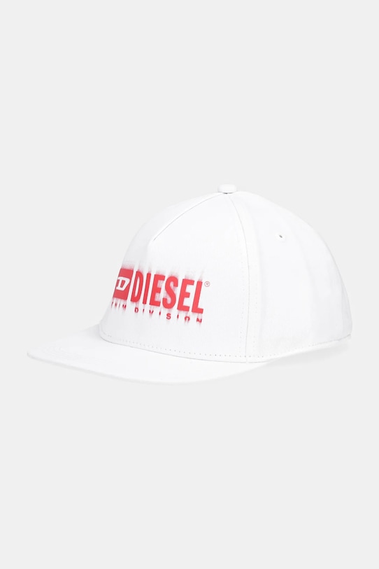 Detská bavlnená šiltovka Diesel FPRITTIL HAT bavlna biela J01908