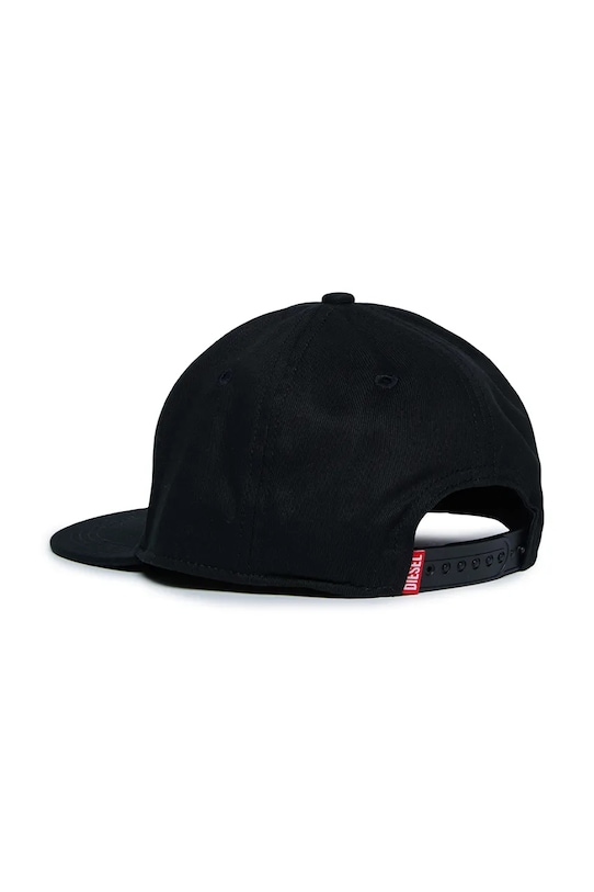 Детская хлопковая кепка Diesel FPRITTIL HAT J01908 чёрный SS25