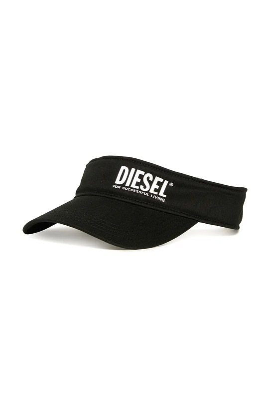 Дитячий бавовняний козирок Diesel FDELS HAT бавовна чорний J02126