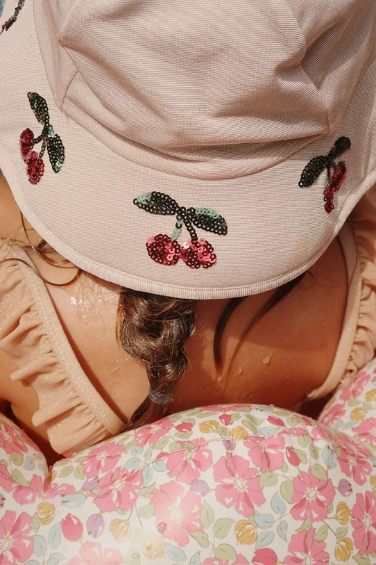 BIMBA Konges Sløjd cappello per bambini JADE SWIM HAT KS103042 beige