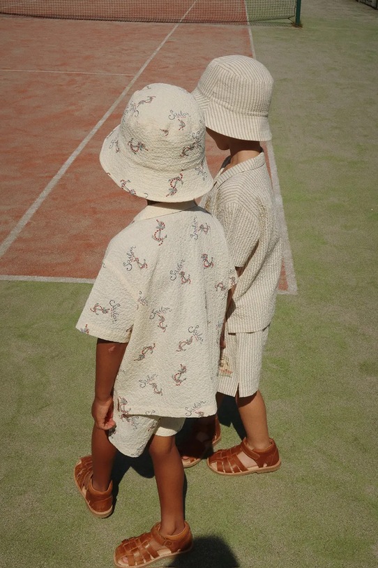 Konges Sløjd kapelusz dziecięcy ELLIOT BUCKET HAT GOTS KS103076