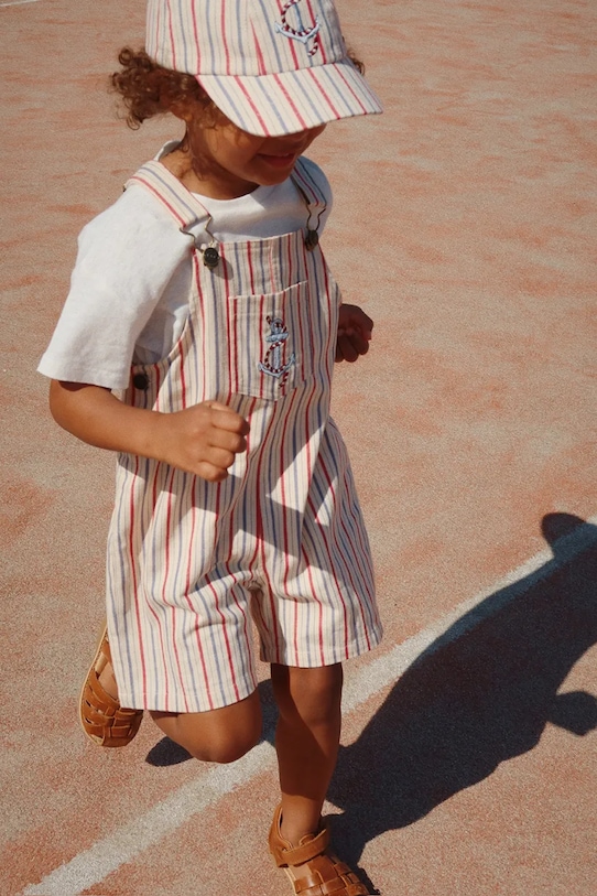 Konges Sløjd czapka z daszkiem bawełniana dziecięca MARLON CAP GOTS KS103079