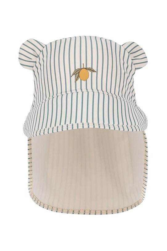 Παιδικό καπέλο μπέιζμπολ Konges Sløjd ASTER BEAR SWIM HAT GRS KS103269 πράσινο SS25