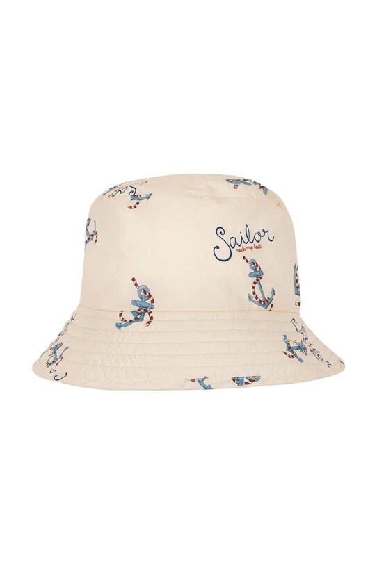 Chlapec Klobúk Konges Sløjd ASNOU BUCKET HAT KS103343 béžová