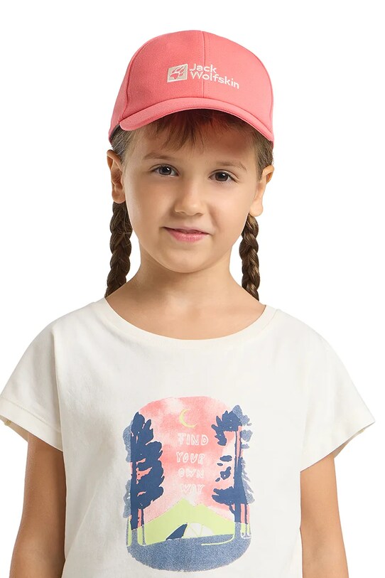Παιδικό καπέλο μπέιζμπολ Jack Wolfskin BASEBALL CAP K 1901013