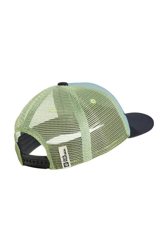 Chłopiec Jack Wolfskin czapka z daszkiem dziecięca ANIMAL MESH CAP K 1908565 niebieski