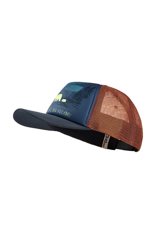 Jack Wolfskin czapka z daszkiem dziecięca ANIMAL MESH CAP K 1908565 niebieski SS25