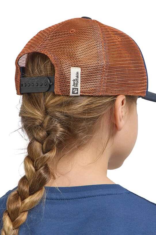 Jack Wolfskin czapka z daszkiem dziecięca ANIMAL MESH CAP K 1908565