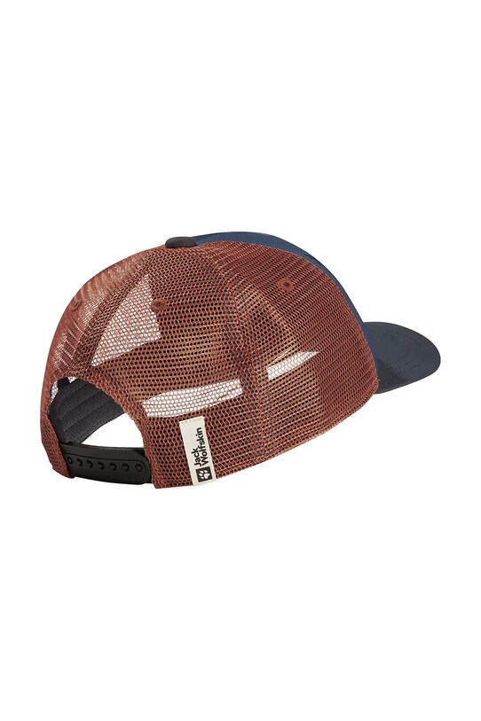 Chłopiec Jack Wolfskin czapka z daszkiem dziecięca ANIMAL MESH CAP K 1908565 niebieski