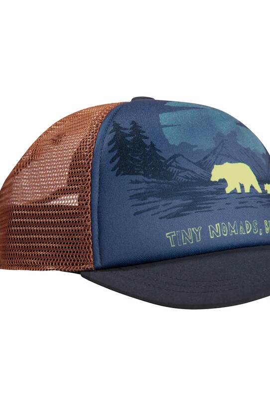 Jack Wolfskin czapka z daszkiem dziecięca ANIMAL MESH CAP K 1908565 niebieski