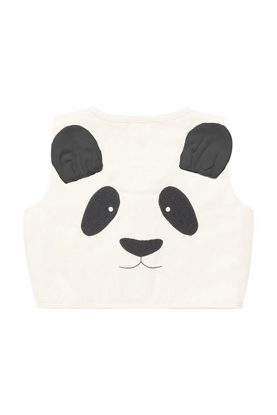 Chlapec Detská vesta Donsje Ardian Gilet Panda 4094701 biela