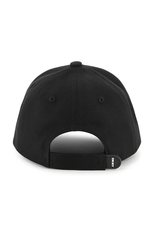 Дитяча бавовняна кепка Dkny чорний D62100