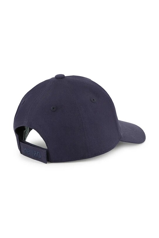 Дитяча бавовняна кепка Kenzo Kids K60880.44.50 темно-синій SS25