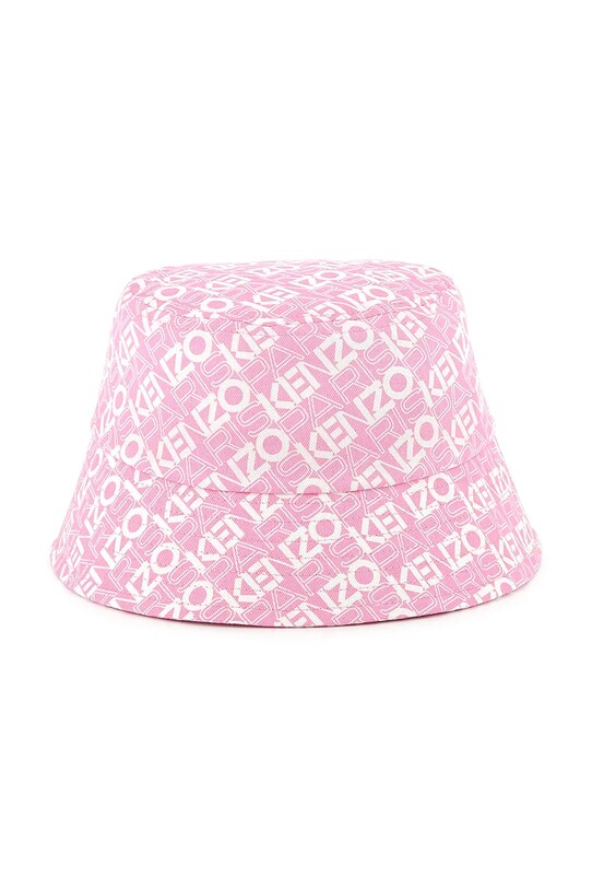 Παιδικό βαμβακερό καπέλο Kenzo Kids βαμβάκι ροζ K60884