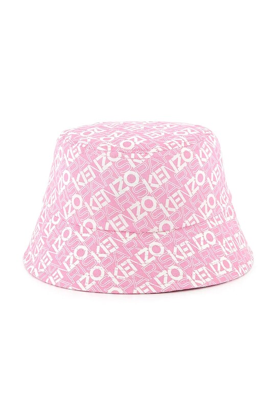 Παιδικό βαμβακερό καπέλο Kenzo Kids K60884 ροζ SS25