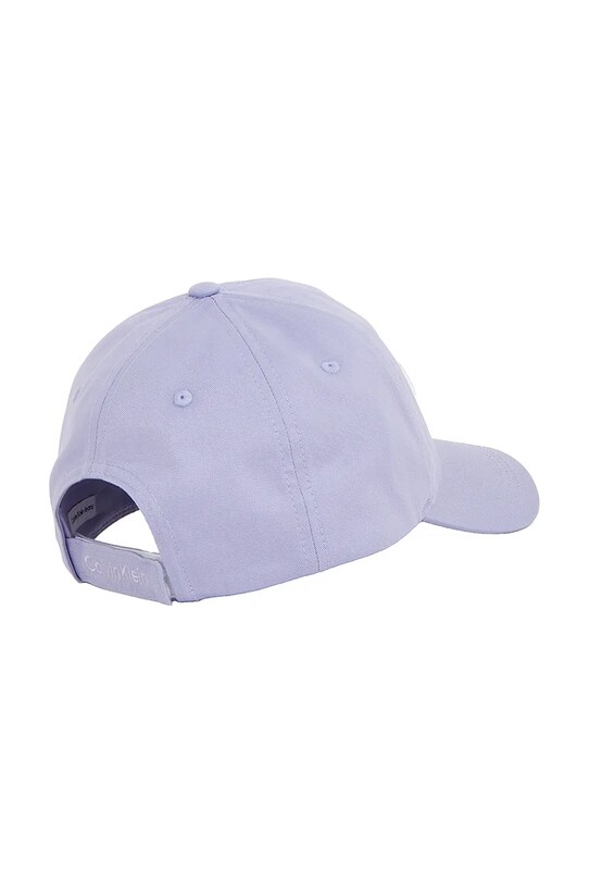 Calvin Klein Jeans czapka z daszkiem bawełniana dziecięca IU0IU00698.PPYA fioletowy SS25
