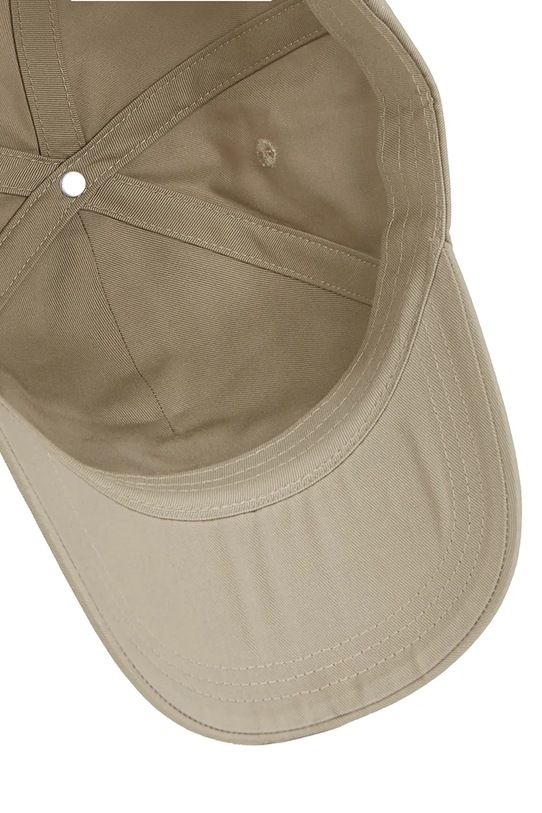 Детская хлопковая кепка Calvin Klein Jeans зелёный IU0IU00698.PPYA