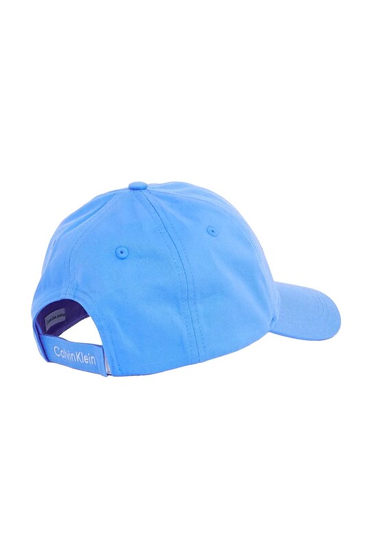 Calvin Klein Jeans czapka z daszkiem bawełniana dziecięca IU0IU00698.PPYA niebieski SS25